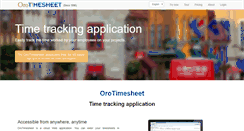 Desktop Screenshot of orotimesheet.com